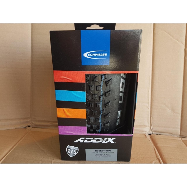 Покришка Schwalbe Rocket Ron 27,5x2,25 Evolution ADDIX Speed Grip SnakeSkin - фото 1