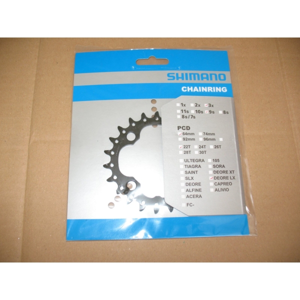 Зірка шатунів Shimano SLX FC-M660 22T - фото 1