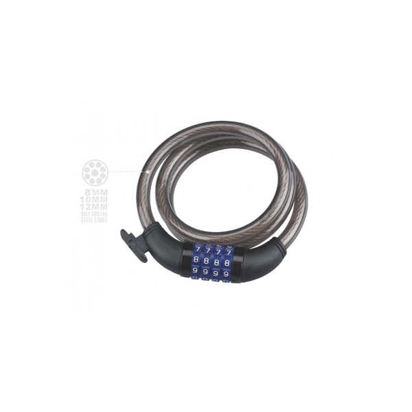 Замок Neko-523-8 спіраль код 8х1800мм