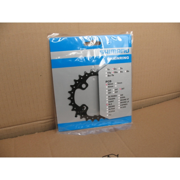 Зірка шатунів Shimano SLX FC-M675 26T - фото 1