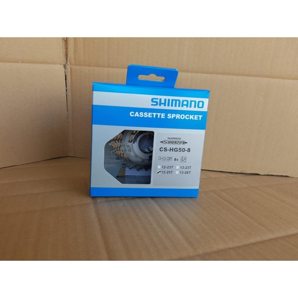 Касета Shimano Sora CS-HG50-8 12-25T - фото 1