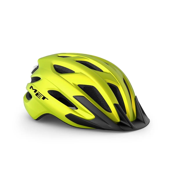Шолом MET Crossover Lime Yellow Metallic | Matt XL 60-64 cm