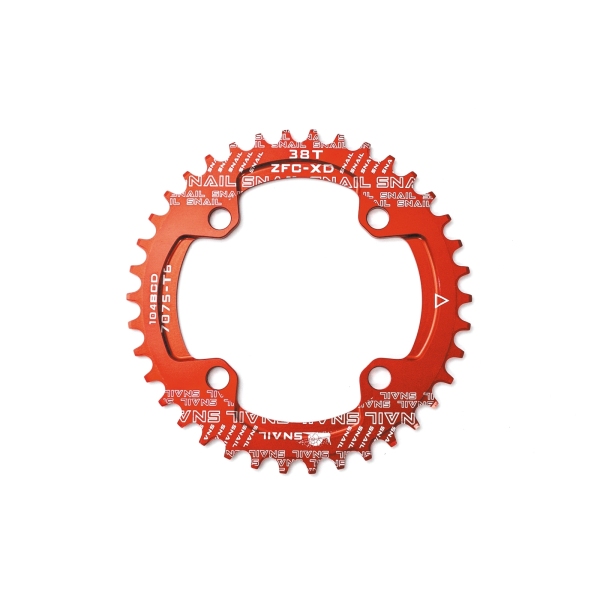 Зірка SNAIL ZFC-XD 36T NarrowWide Red