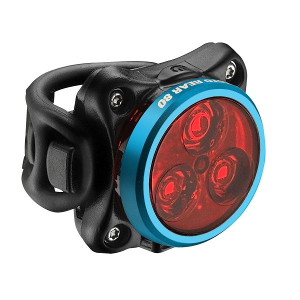 Задній маячок Lezyne ZECTO DRIVE REAR LIGHT 80 LM Блакитний