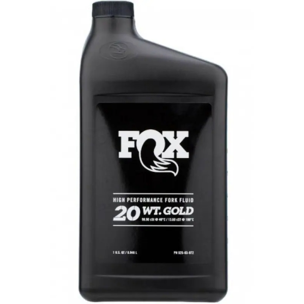 Мастило FOX High Performance Fork Fluid 20WT Gold - 946ml
