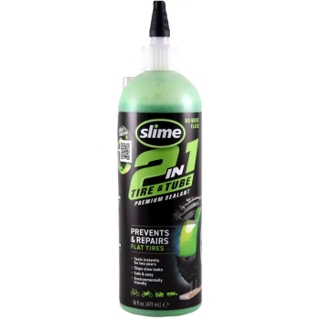 Антипрокольна рідина (герметик) Slime 2in1 Premium