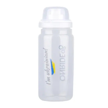 Фляга ONRIDE Elite Fly UA 550ml прозора з ковпачком