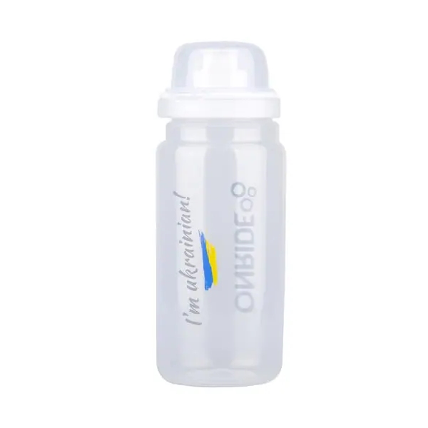 Фляга ONRIDE Elite Fly UA 550ml прозора з ковпачком