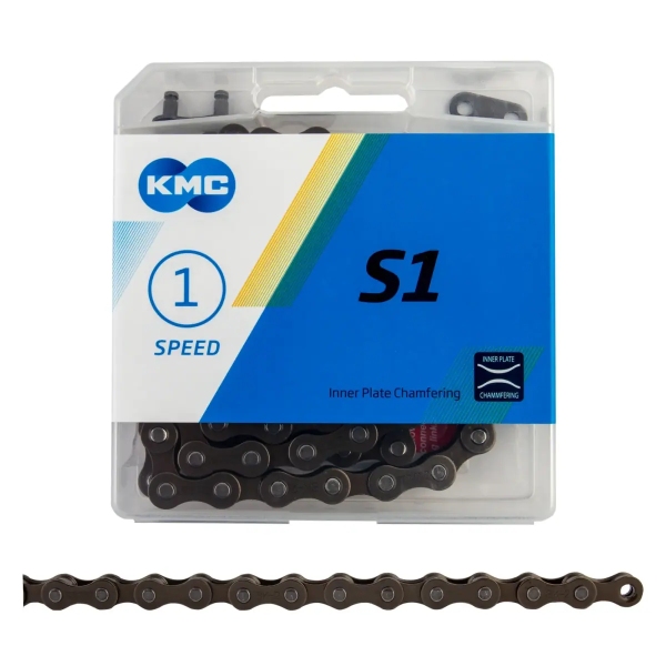 Ланцюг KMC S1 Wide Brown - фото 1