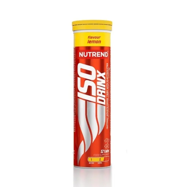 Ізотонічний напій NUTREND Isodrinx Tabs 12 табл - лимон