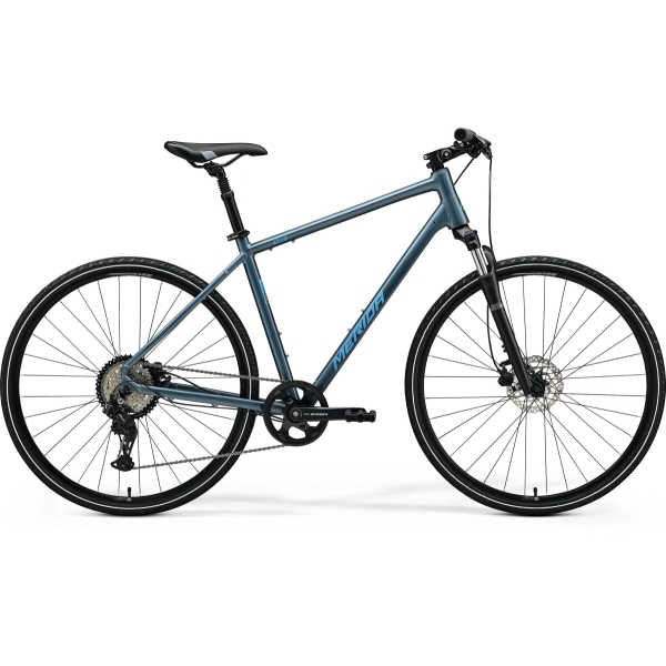 Велосипед MERIDA Crossway 20 III2 Silk Steel Blue - L
