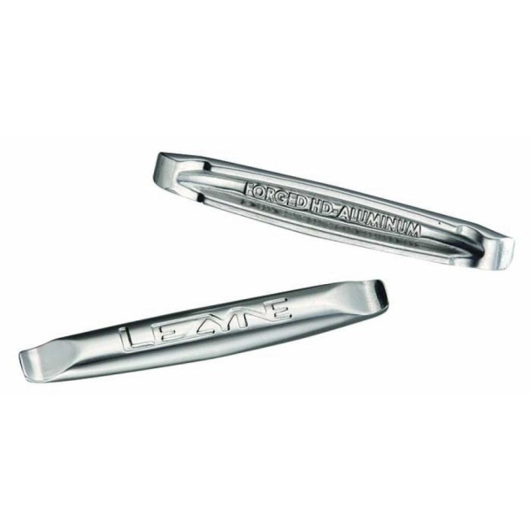 Бортувальні лопатки алю Lezyne Alloy Lever сріблясті - фото 1