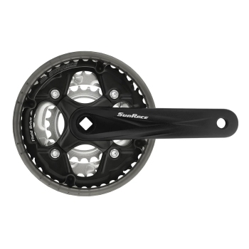 Шатуни SunRace M500 42-34-24T / 170mm w/CG
